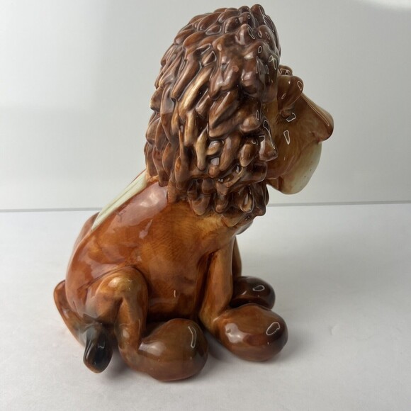 Kookie Kritters Lion Bank by Doug Harris Signed - Picture 5 of 11